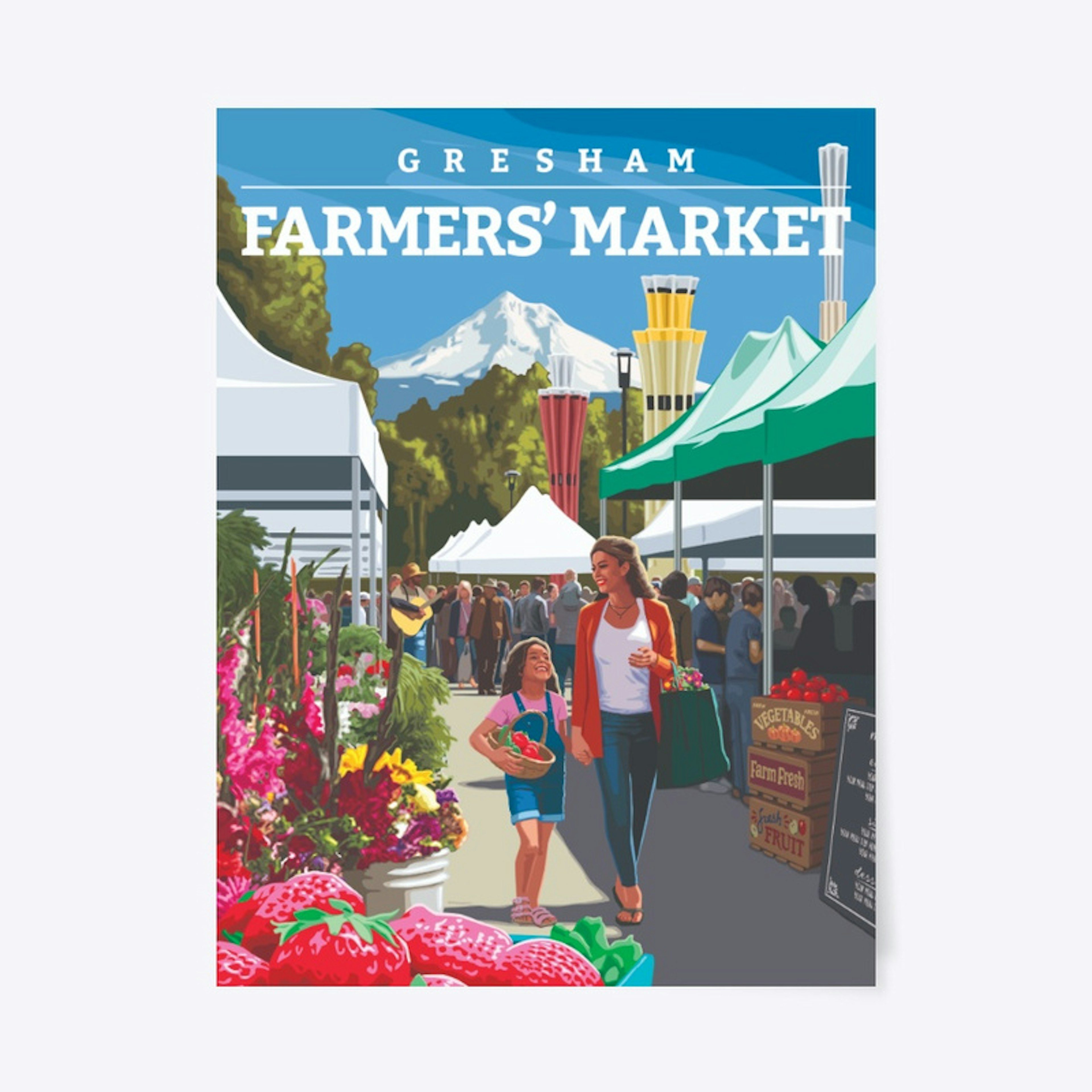 Gresham Farmers' Market Poster