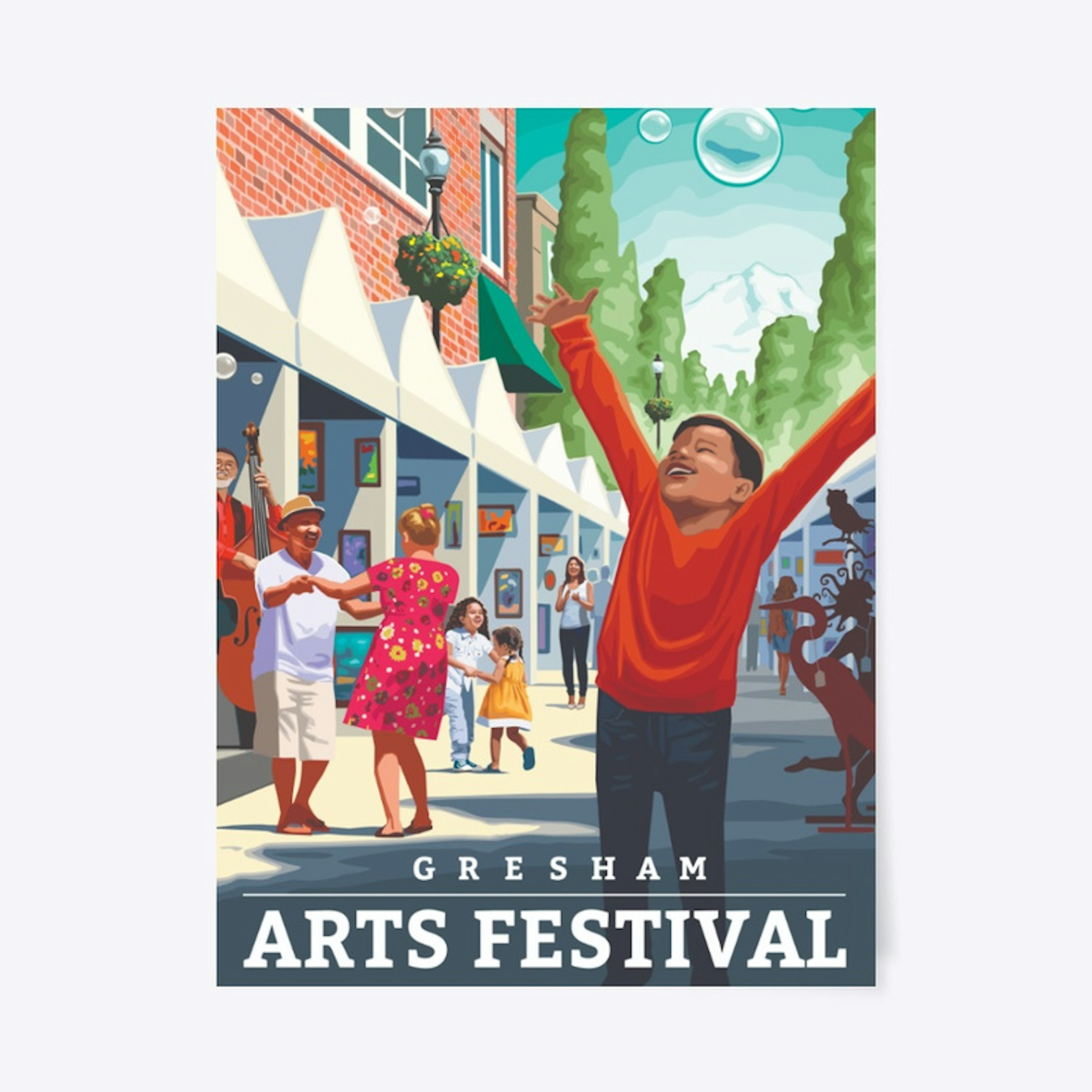 Gresham Arts Festival Poster 
