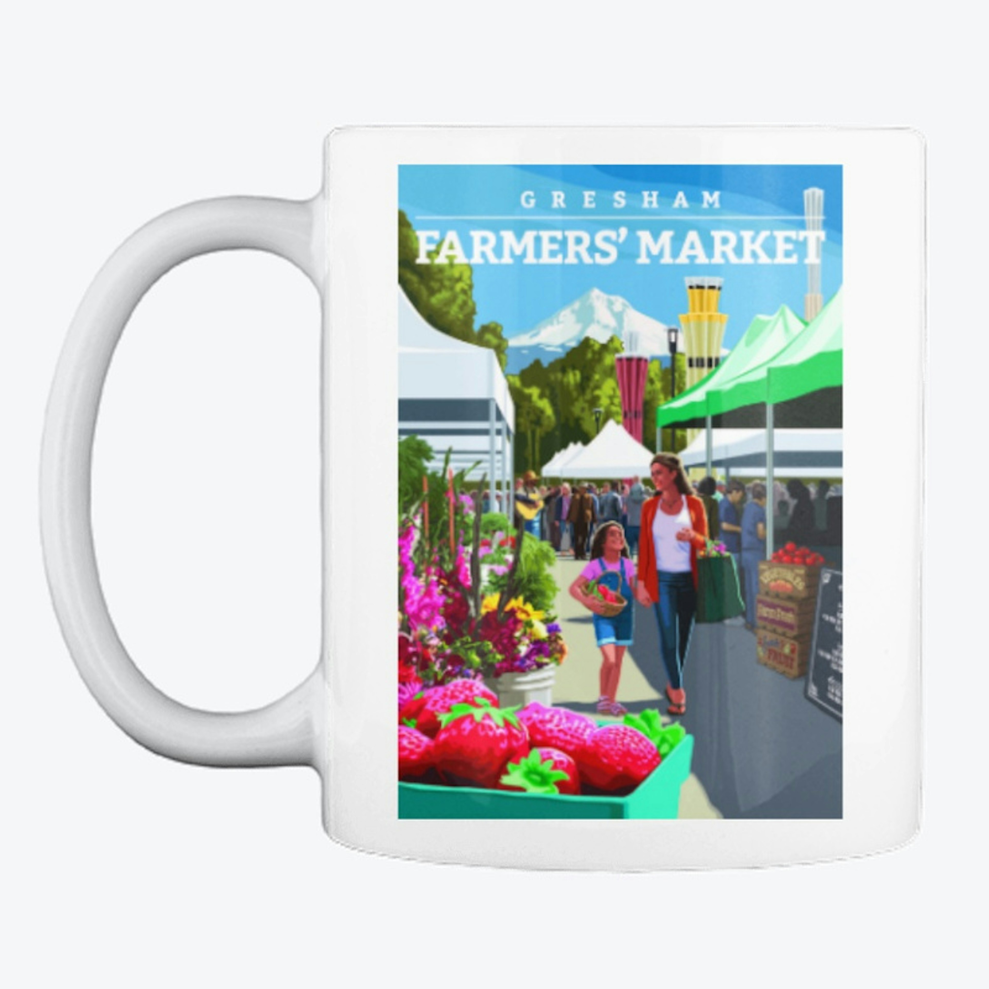 Gresham Farmers' Market Mug