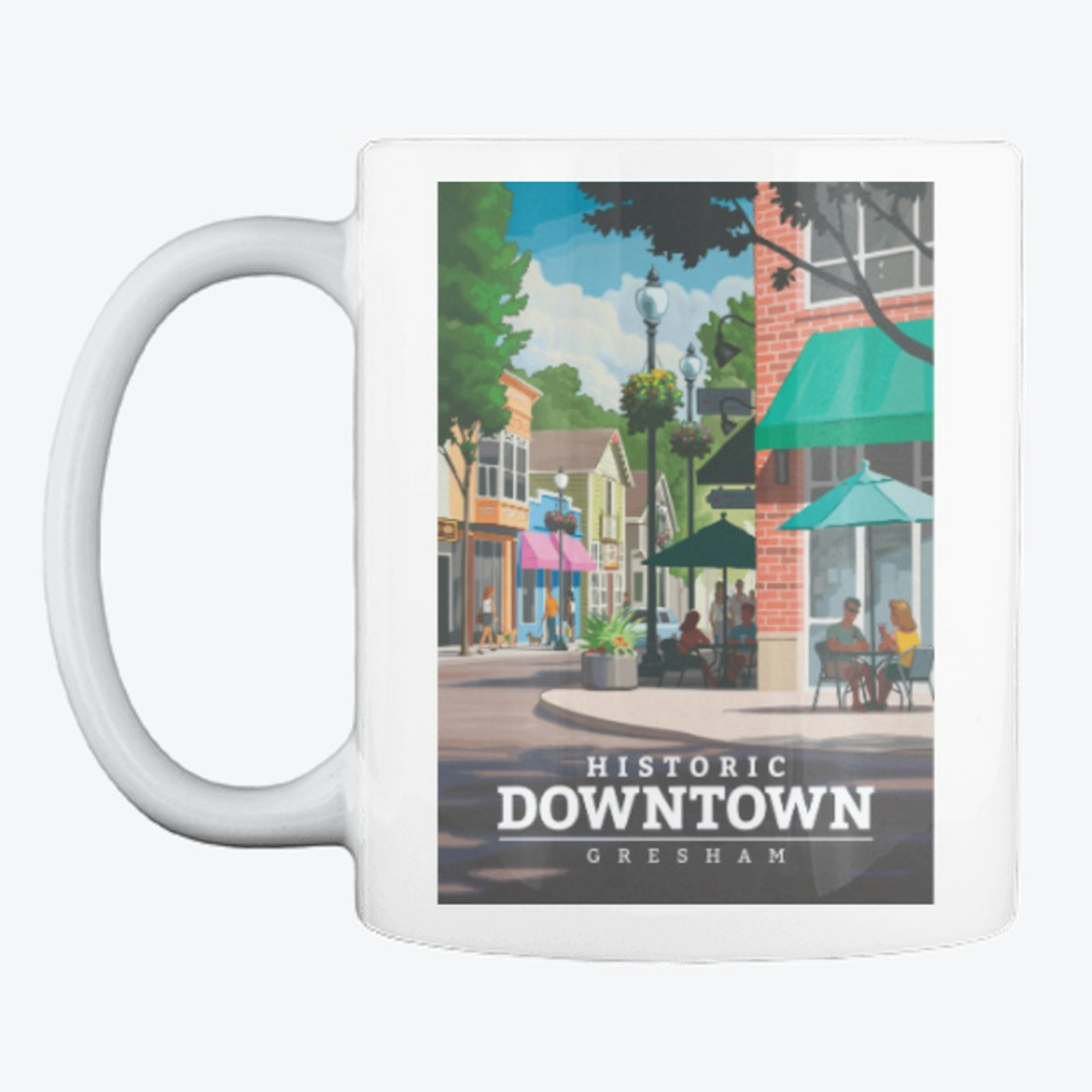 Historic Downtown Gresham Mug 