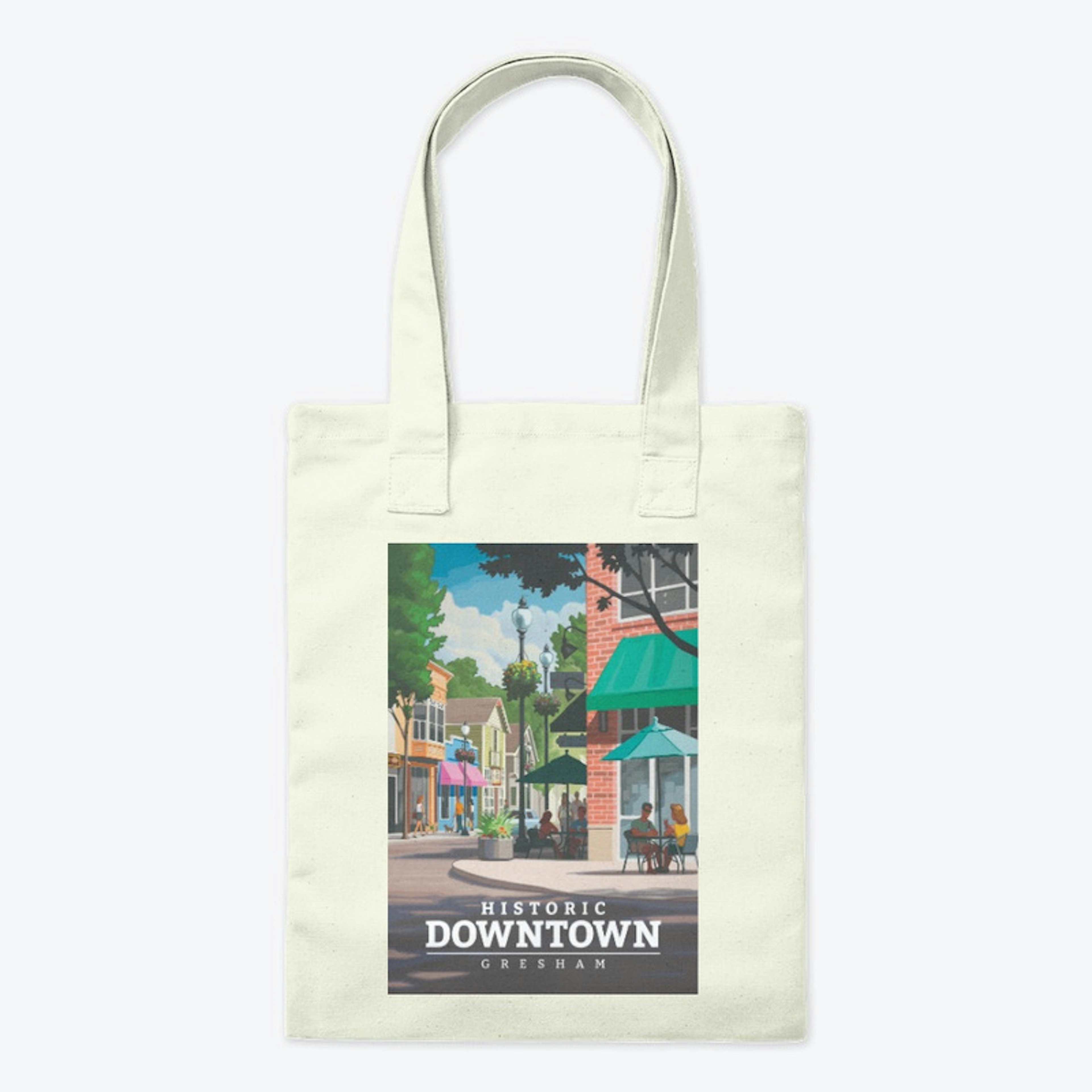 Historic Downtown Gresham Tote Bag