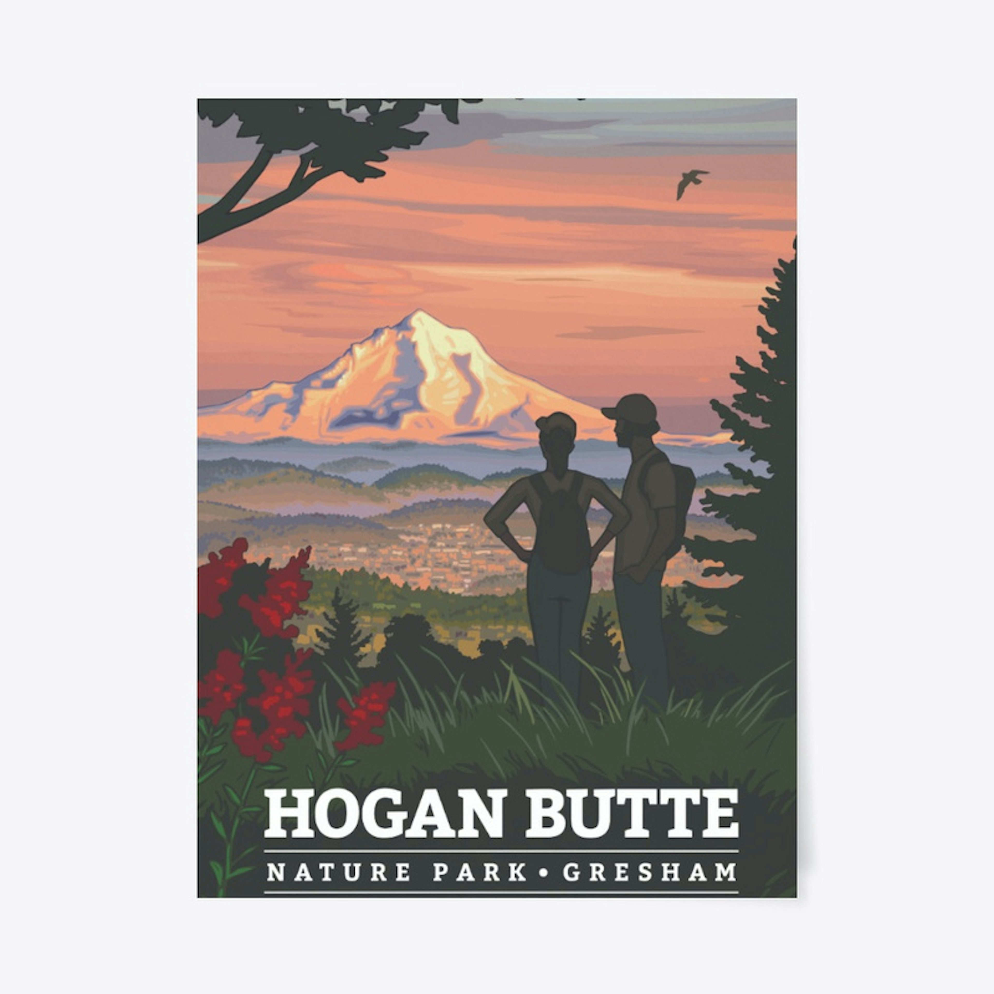 Hogan Butte Nature Park Poster